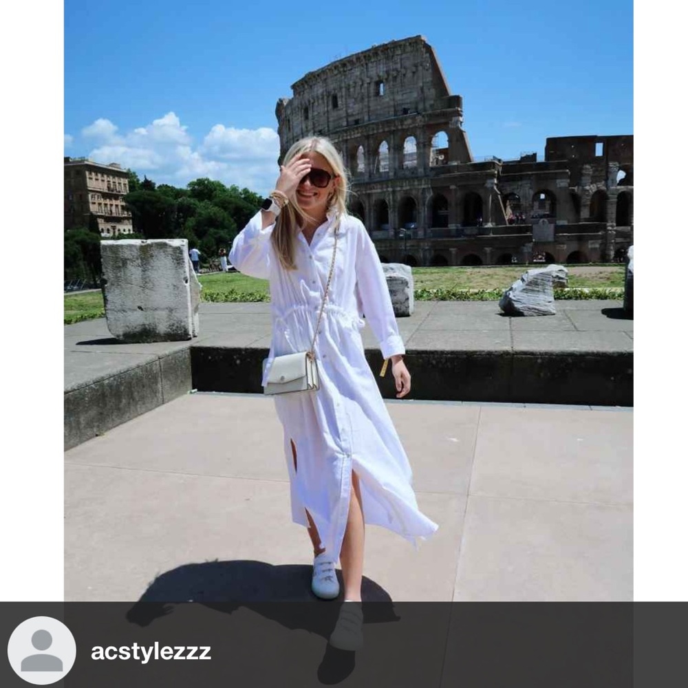 Universal Thread Cinch-Waist Maxi Shirtdress Size… - image 6